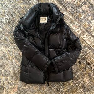 Black S13 winter jacket